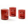 Kartell Componibili Smile 2 Drawers Unit - Red Kartell Componibili Smile 2 Drawers Unit - Red