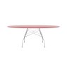 Kartell Glossy by Antonio Citterio Kartell Red Oval Table