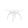 Kartell Glossy by Antonio Citterio White Square Table