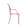 Kartell LouLou Ghost by Philippe Starck Transparent Pink Child Chair Kartell LouLou Ghost by Philippe Starck Transparent Pink Child Chair