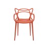 Kartell Masters by Phillippe Starck Chair Orange Rust Kartell Masters by Phillippe Starck Chair Orange Rust