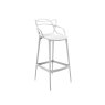 Kartell Masters by Phillippe Starck Stool H.75 White