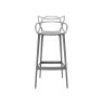 Kartell Masters by Phillippe Starck Stool H.75 Grey