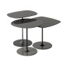 Kartell Thierry by Piero Lissoni Trio Coffee Tables Black