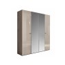 Alf Italia Cyndia Bedroom 4 Door Wardrobe With Mirror Alf Italia Cyndia Bedroom 4 Door Wardrobe With Mirror