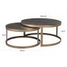 Bloomville Set of 2 Coffee Tables Bloomville Set of 2 Coffee Tables