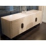 Stone International Maverick Leather Quilted Sideboard Stone International Maverick Leather Quilted Sideboard