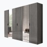 Alf Italia Sotomura Bedroom 6 Door Mirrored Wardrobe