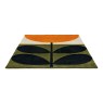 Orla Kiely Stem Black Rug 230cm x 160cm Orla Kiely Stem Black Rug 230cm x 160cm
