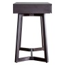 Gallery Direct Boho 2 Drawer Desk, Black Gallery Direct Boho 2 Drawer Desk, Black