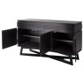 Gallery Direct Boho Sideboard, Black Gallery Direct Boho Sideboard, Black