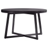 Gallery Direct Boho Round Dining Table, Black