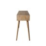 Gallery Direct Milan Oak 2 Drawer Console Table Gallery Direct Milan Oak 2 Drawer Console Table