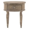 Gallery Direct Rustique Round Side Table Gallery Direct Rustique Round Side Table