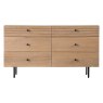Gallery Direct Okayama 6 Drawer Chest Gallery Direct Okayama 6 Drawer Chest