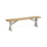 Hedon Dining Cross Leg Oak Bench