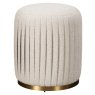 Raffi Bedroom Pleated Stool