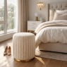 Raffi Bedroom Pleated Stool Raffi Bedroom Pleated Stool