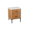 Raffi Bedroom 2 Drawer Bedside