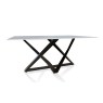 Bontempi Millennium 160cm Glass Fix Table Bontempi Millennium 160cm Glass Fix Table