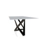 Bontempi Millennium 160cm Glass Fix Table Bontempi Millennium 160cm Glass Fix Table