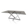Bontempi Millennium 200cm Fix Glass Table Bontempi Millennium 200cm Fix Glass Table