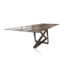 Bontempi Millennium 250cm Fix Glass Table Bontempi Millennium 250cm Fix Glass Table
