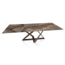 Bontempi Millennium 250cm Fix Glass Table Bontempi Millennium 250cm Fix Glass Table