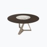 Bontempi Millennium Round Fixed Ring Dining Table  Bontempi Millennium Round Fixed Ring Dining Table 