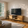 Malin Mid Century Modern Oak TV Unit Malin Mid Century Modern Oak TV Unit