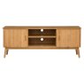 Malin Mid Century Modern Oak TV Unit Malin Mid Century Modern Oak TV Unit
