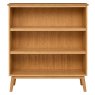 Malin Dining Mid-Century Modern Wide Bookcase