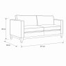 Gascoigne Heston 3 Seater Sofa Gascoigne Heston 3 Seater Sofa
