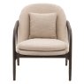 Alegra Mid-Century Modern Armchair - Taupe