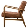 Gallery Direct Humber Mid-century Modern Armchair - Vintage Brown Leather Gallery Direct Humber Mid-century Modern Armchair - Vintage Brown Leather