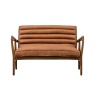 Bramble Vintage Brown 2 Seater Sofa Bramble Vintage Brown 2 Seater Sofa