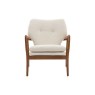 Cosy Mid-Century Modern Armchair - Cream Cosy Mid-Century Modern Armchair - Cream