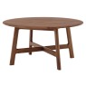 Madrid Mid- Century Walnut Round Coffee Table Madrid Mid- Century Walnut Round Coffee Table