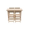 Calp Acacia Foldable Garden Dining Set Calp Acacia Foldable Garden Dining Set