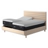 Tempur Arc King Adjustable Disc Divan Bed Base - Vectra Headboard Tempur Arc King Adjustable Disc Divan Bed Base - Vectra Headboard