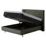 Tempur Arc King Ottoman Bed - Luxury Headboard Tempur Arc King Ottoman Bed - Luxury Headboard