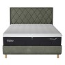 Tempur Arc Super King Static Bed - Quilted Headboard Tempur Arc Super King Static Bed - Quilted Headboard