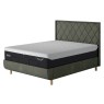 Tempur Arc Super King Static Bed - Quilted Headboard Tempur Arc Super King Static Bed - Quilted Headboard