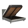 Tempur Arc King Ottoman Bed with Quilted Headboard Tempur Arc King Ottoman Bed with Quilted Headboard