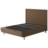 Tempur Arc King Ottoman Bed - Quilted Headboard Tempur Arc King Ottoman Bed - Quilted Headboard