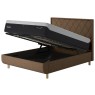 Tempur Arc King Ottoman Bed - Quilted Headboard Tempur Arc King Ottoman Bed - Quilted Headboard