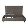 Tempur Arc King Adj Disc Bed With Quilted Headboard Tempur Arc King Adj Disc Bed With Quilted Headboard