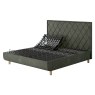Tempur Arc King Adjustable Disc Divan Bed Base - Quilted Headboard Tempur Arc King Adjustable Disc Divan Bed Base - Quilted Headboard
