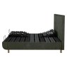 Tempur Arc King Adjustable Disc Divan Bed Base - Quilted Headboard Tempur Arc King Adjustable Disc Divan Bed Base - Quilted Headboard