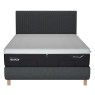 Tempur Arc King Static Bed Base - Vertical Headboard Tempur Arc King Static Bed Base - Vertical Headboard